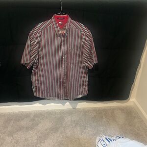 Tommy Hilfiger Multicolor Striped Button Down Shirt